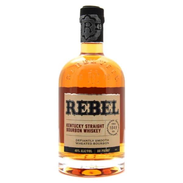 Rebel 80 Proof Kentucky Straight Bourbon Whiskey